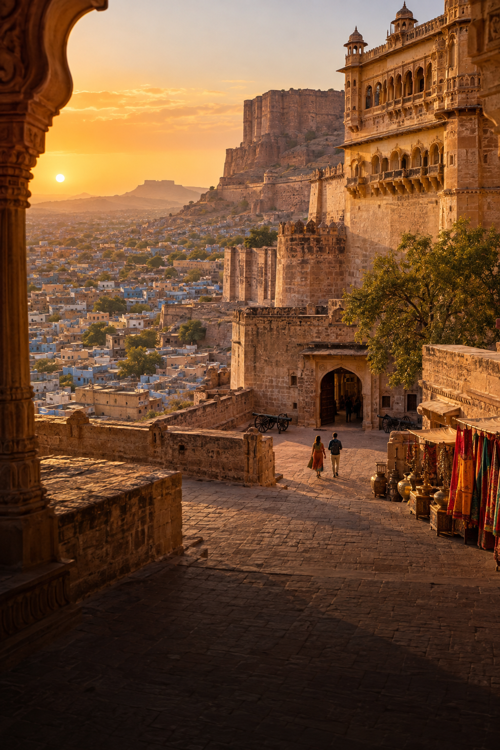 Rajasthan heritage experience at a sandstone fort